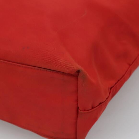 PRADA Tote Bag Nylon Red - Picture 12 of 16